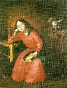 Francisco de Zurbaran the girl virgin asleep oil painting reproduction